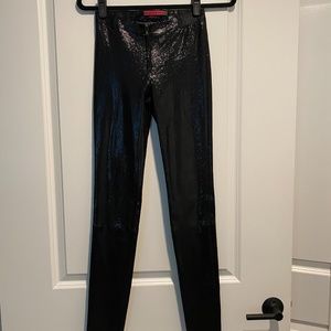New Alice and Olivia suede pants